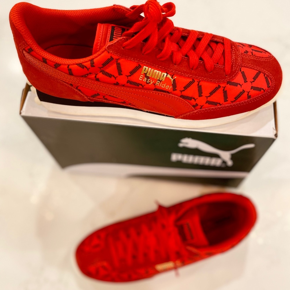 Puma Easy Easy Rider Lux (High Risk Red) US 10 - Picture 3 of 6